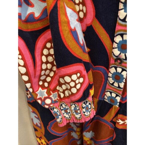 Boden Alba Cord Dress Floral Size 8 NWT *missing Belt - Picture 5 of 12